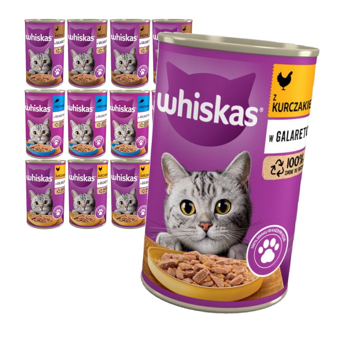 Whiskas Mix Smaków w galaretce