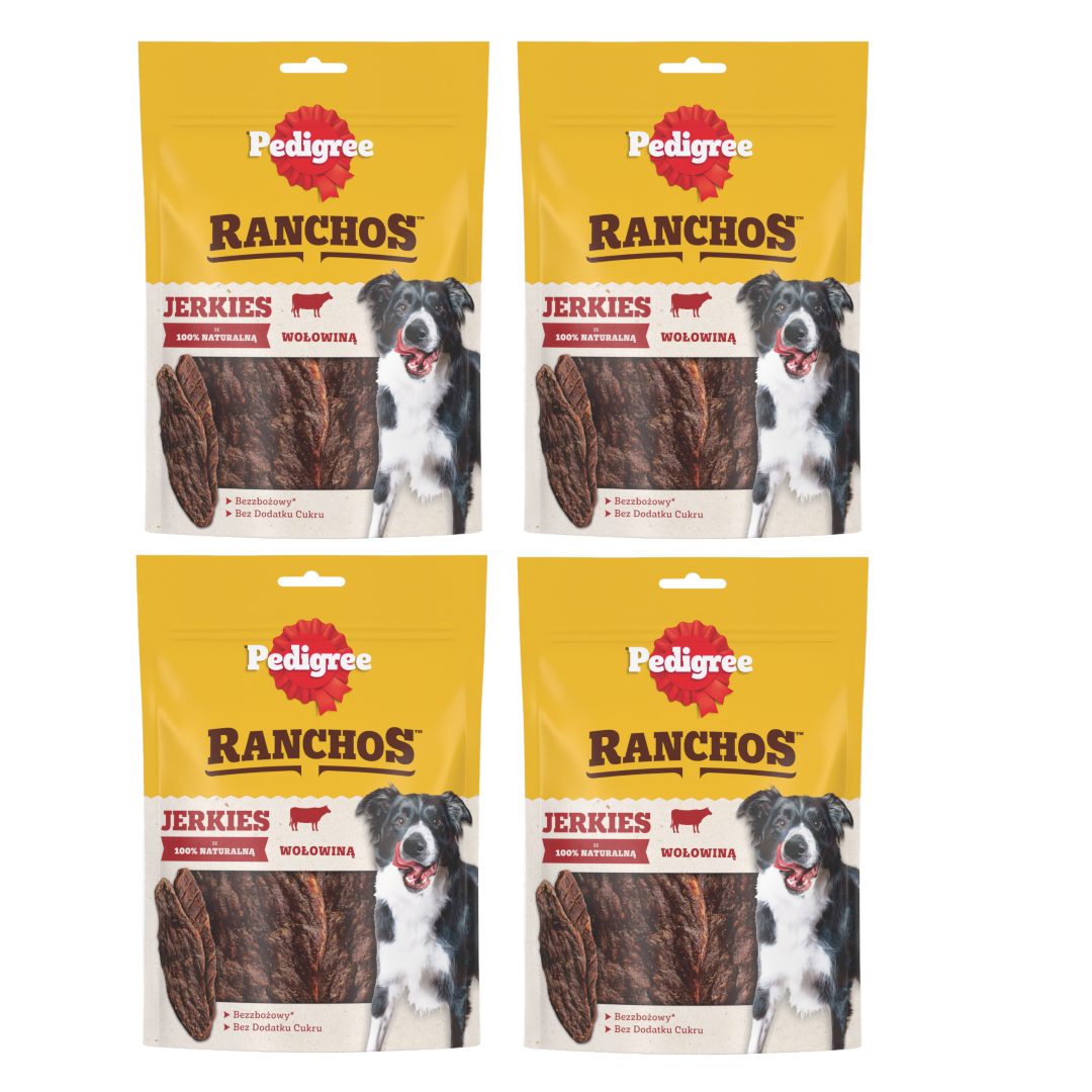 Pedigree Ranchos Jerkies Z Wołowiną 70g Przysmak Dla Psa 