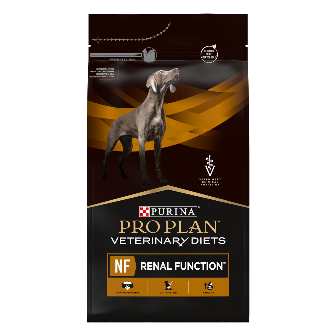 Purina Pro Plan Veterinary Diets NF Renal Function Sucha Karma Dla Psa Niewydolność Nerek