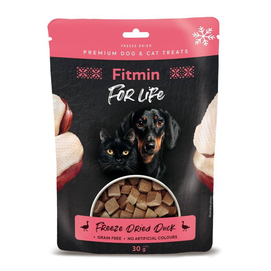 Fitmin Dog & Cat Freeze Dried Duck Naturalny Przysmak Z Kaczką Dla Psa I Kota