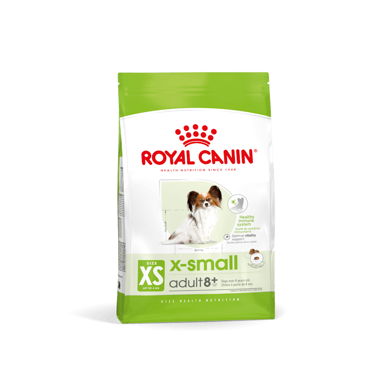 Royal Canin Adult 8+ X-Small Sucha Karma 500g dla starszych psów