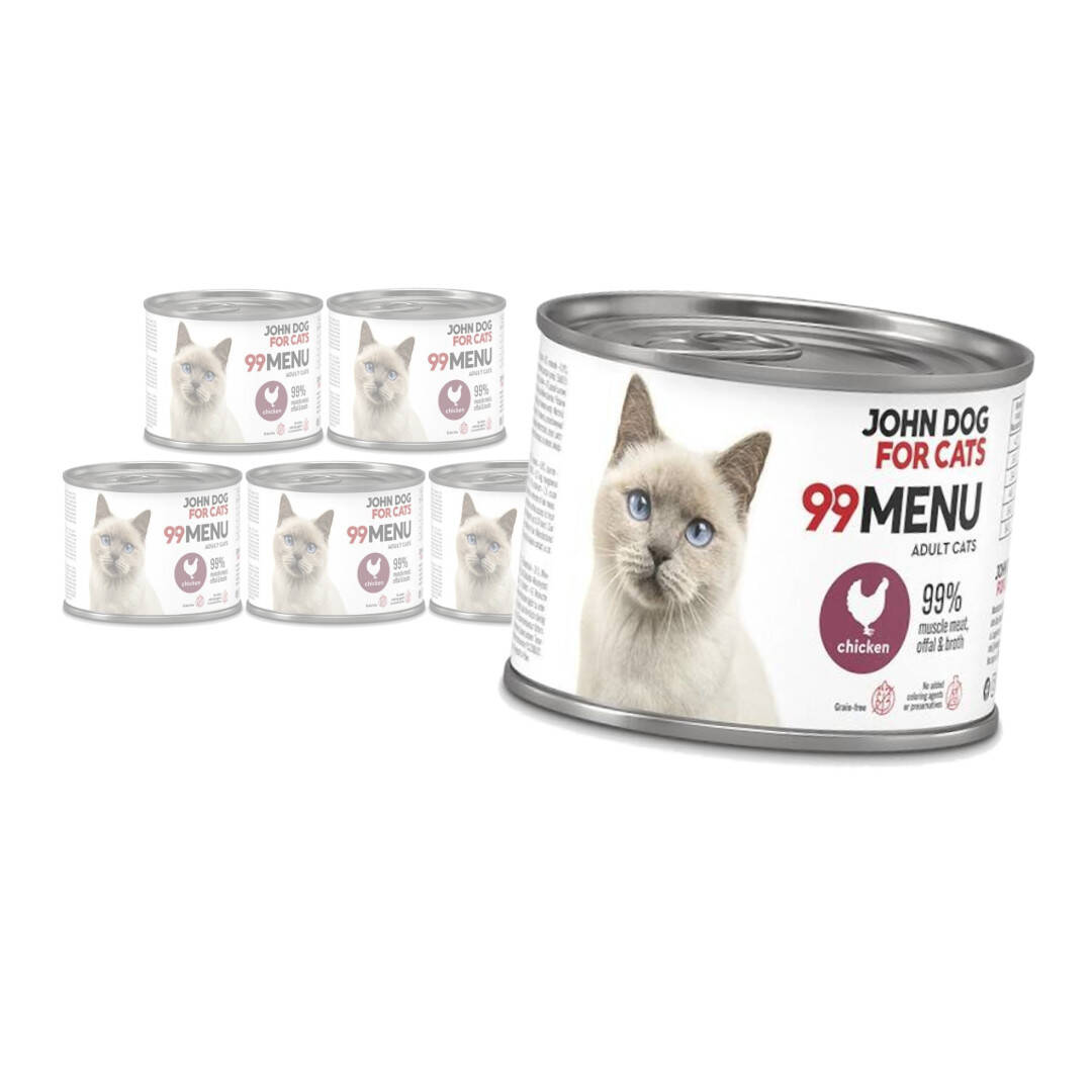 John Dog for Cats 99 Menu Mokra Karma Dla Kota