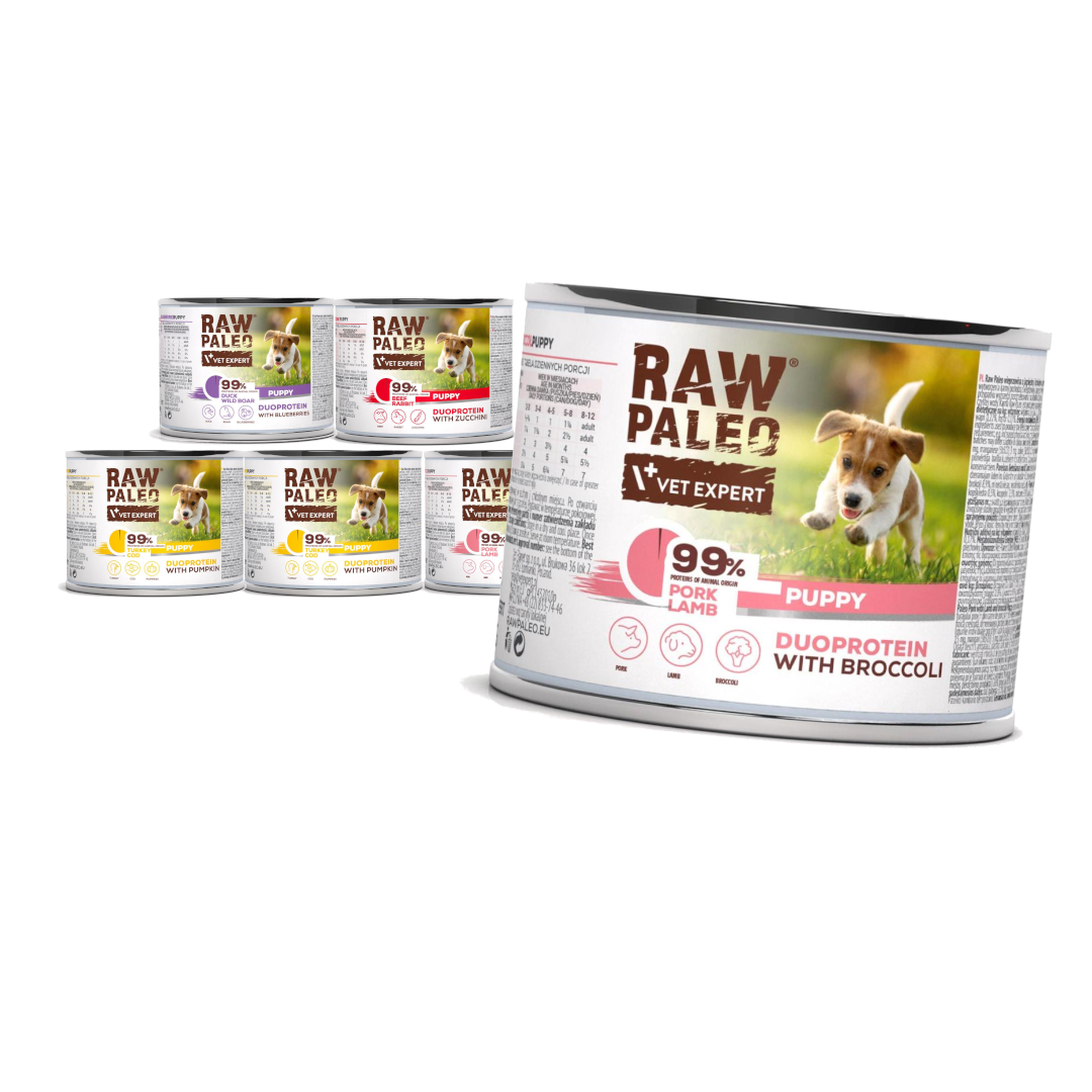 Raw Paleo Duoprotein Mokra Karma Dla Psa