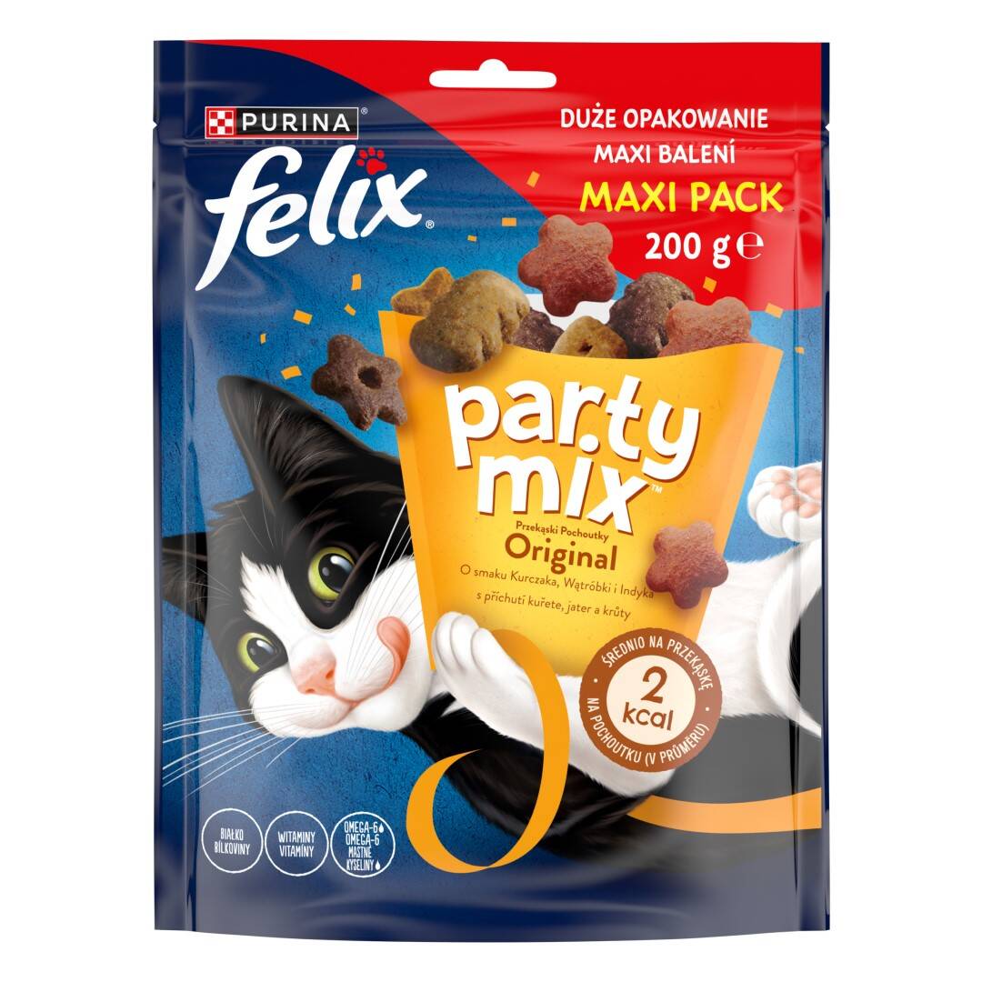 Purina Felix Party Mix Original Przekąski 