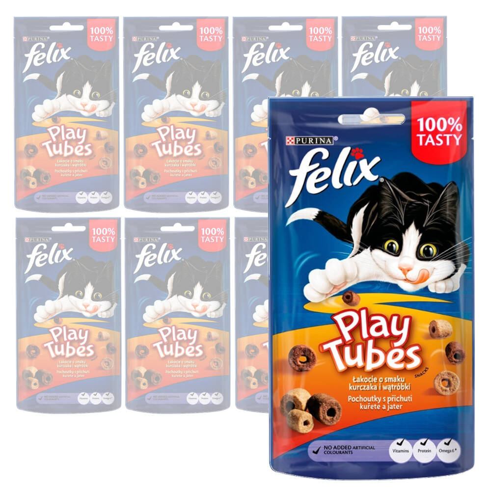 Purina Felix Play Tubes Przysmak Dla Kota 