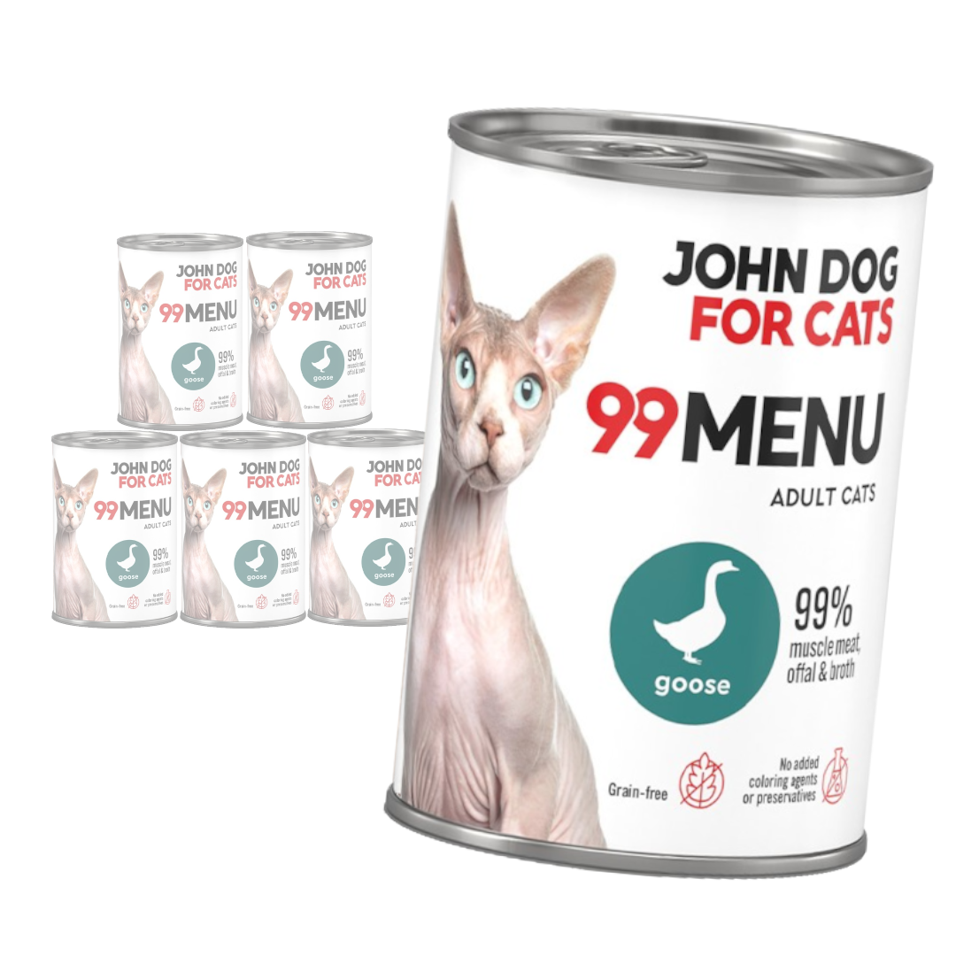 John Dog for Cats 99 Menu Mokra Karma Dla Kota