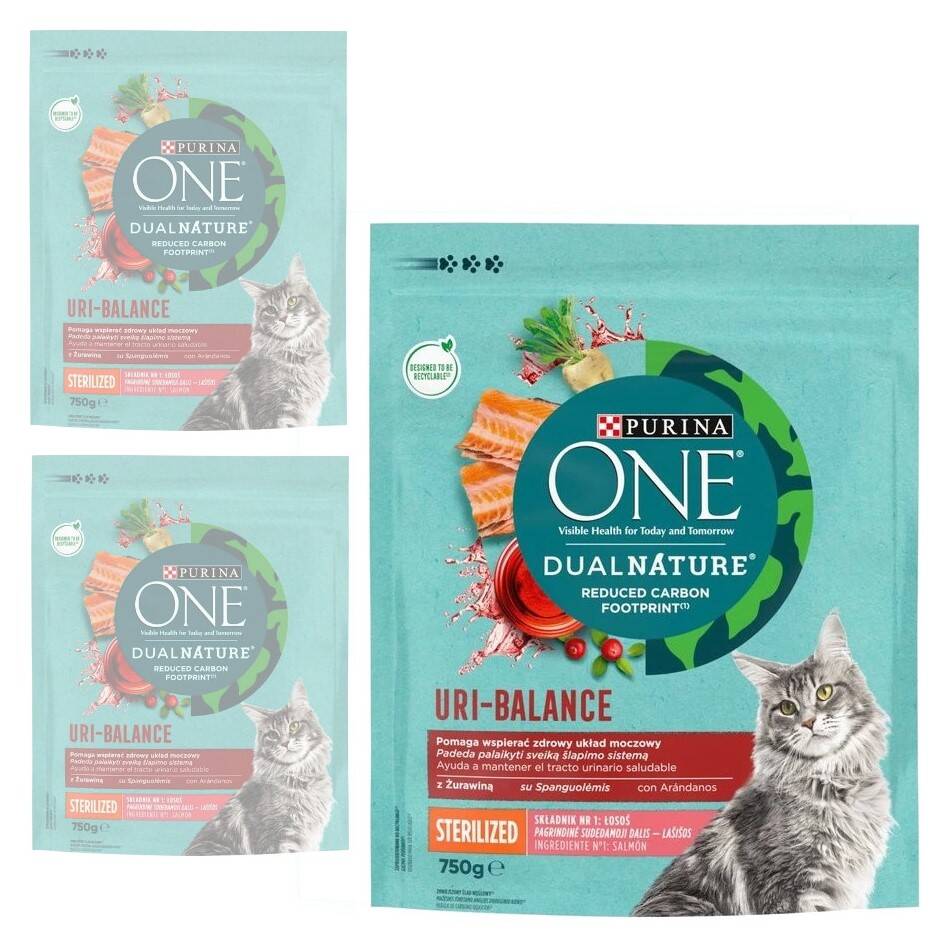 Purina One Uri Balance Sterilised Sucha Karma Dla Kota