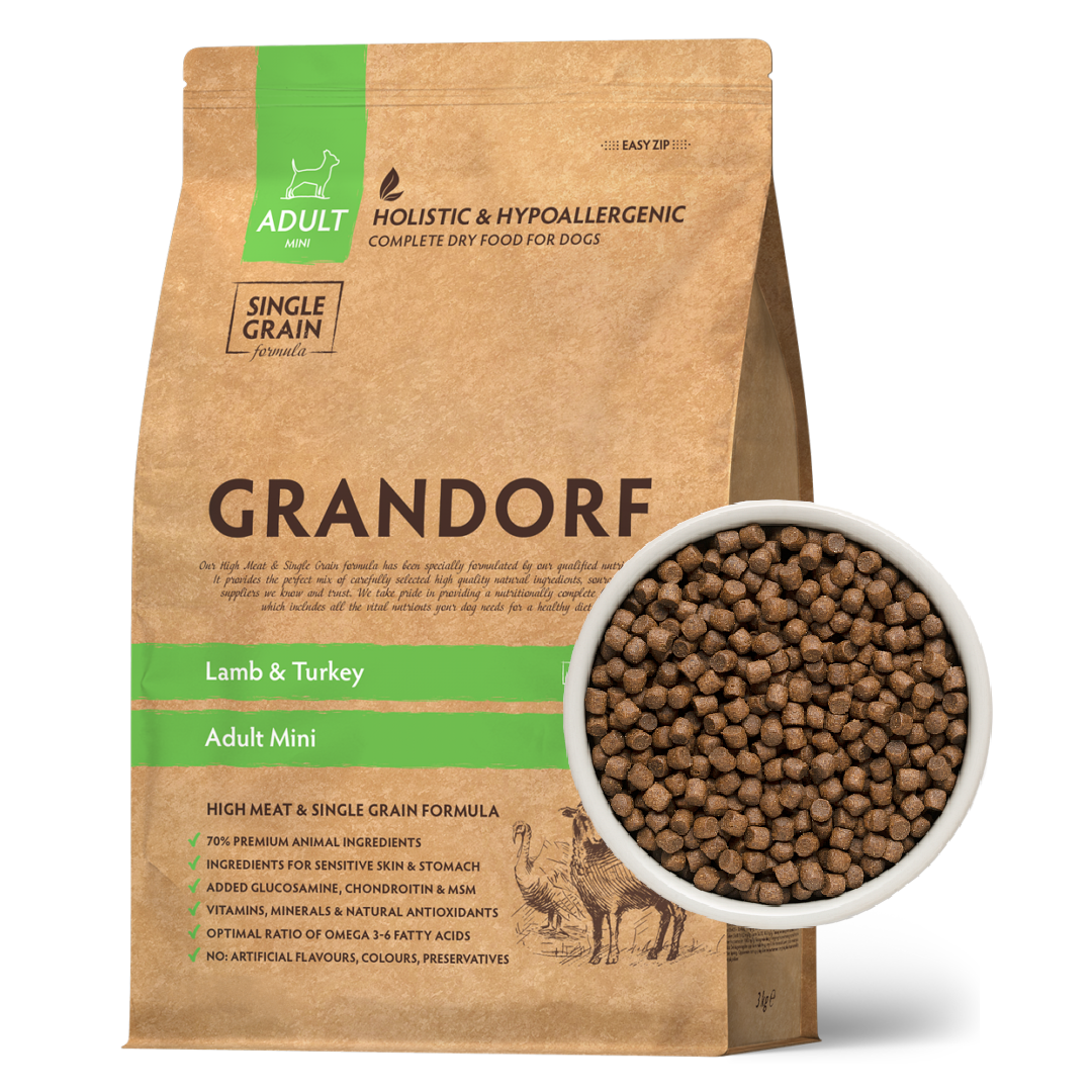 Grandorf Adult Lamb & Turkey Sucha Karma Hipoalergiczna