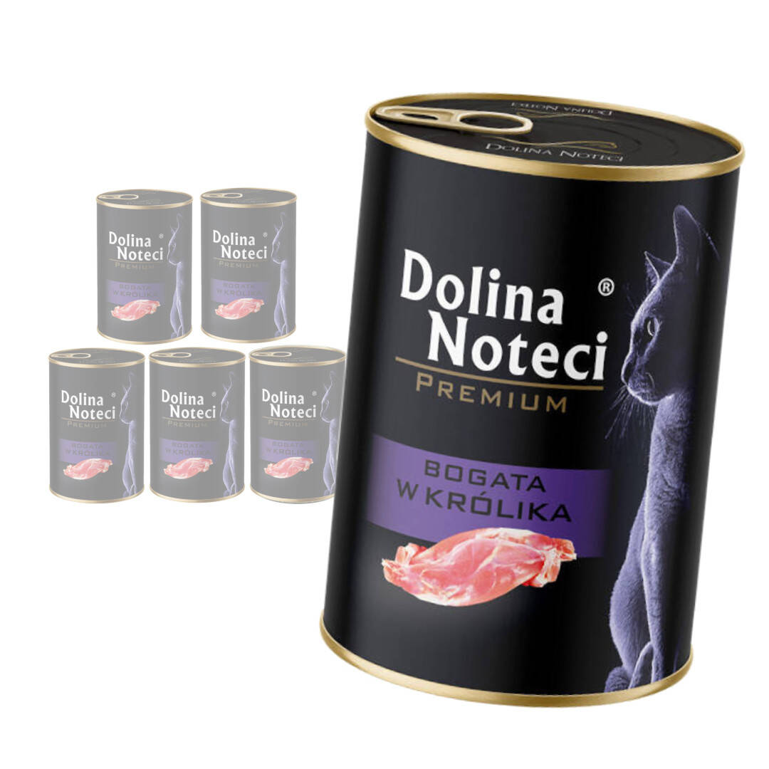 Dolina Noteci Premium Mokra Karma Dla Kota 400g Bogata W Królika