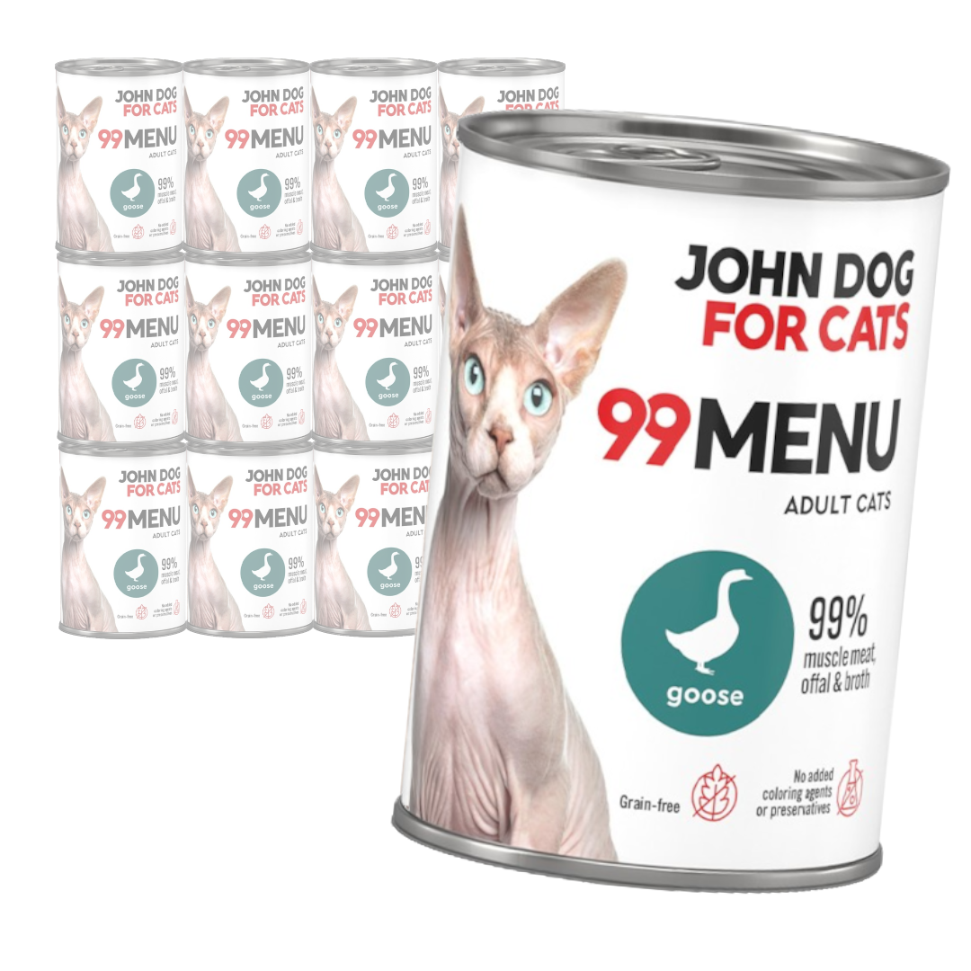 John Dog for Cats 99 Menu Mokra Karma Dla Kota