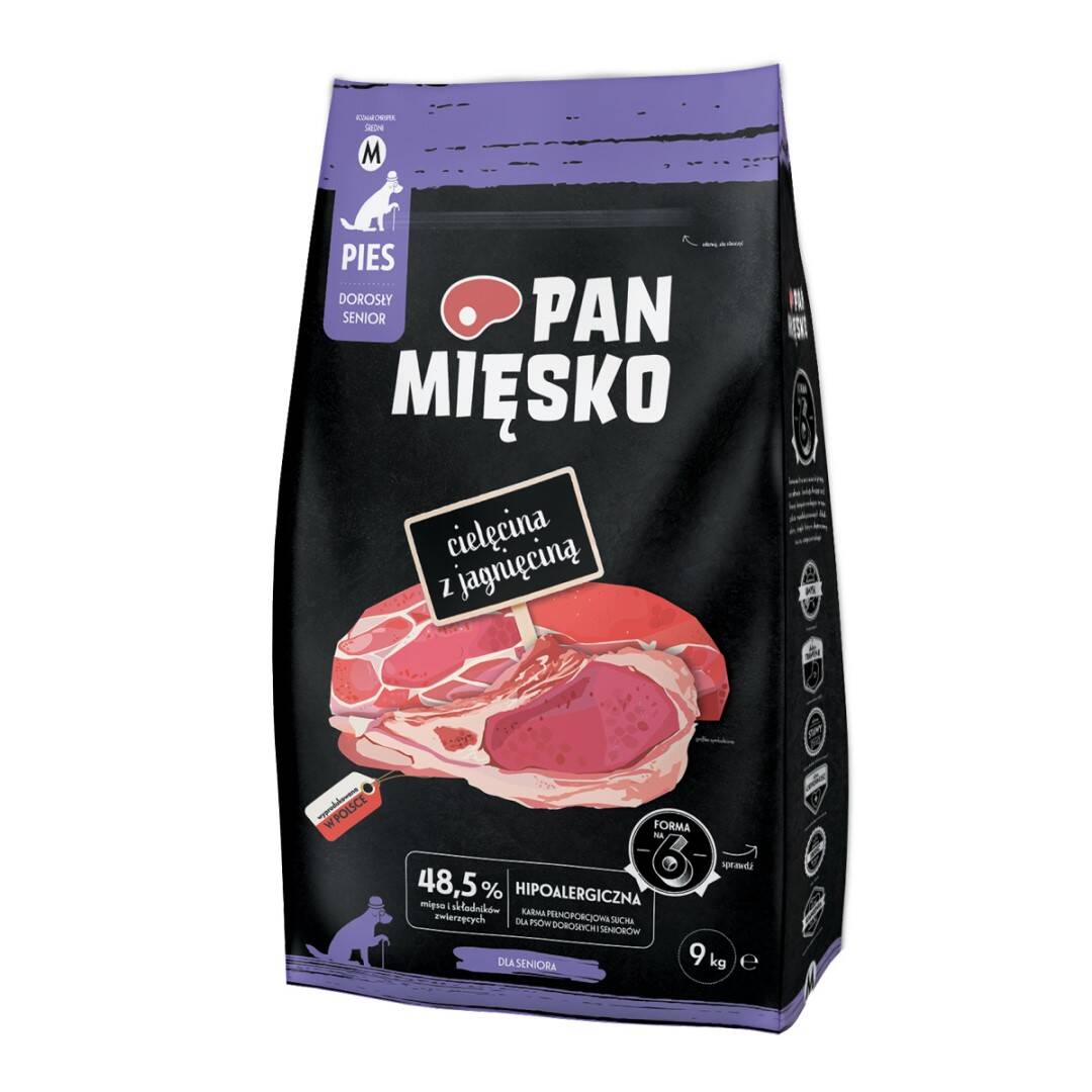 Pan Mięsko Sucha Karma Dla Psa