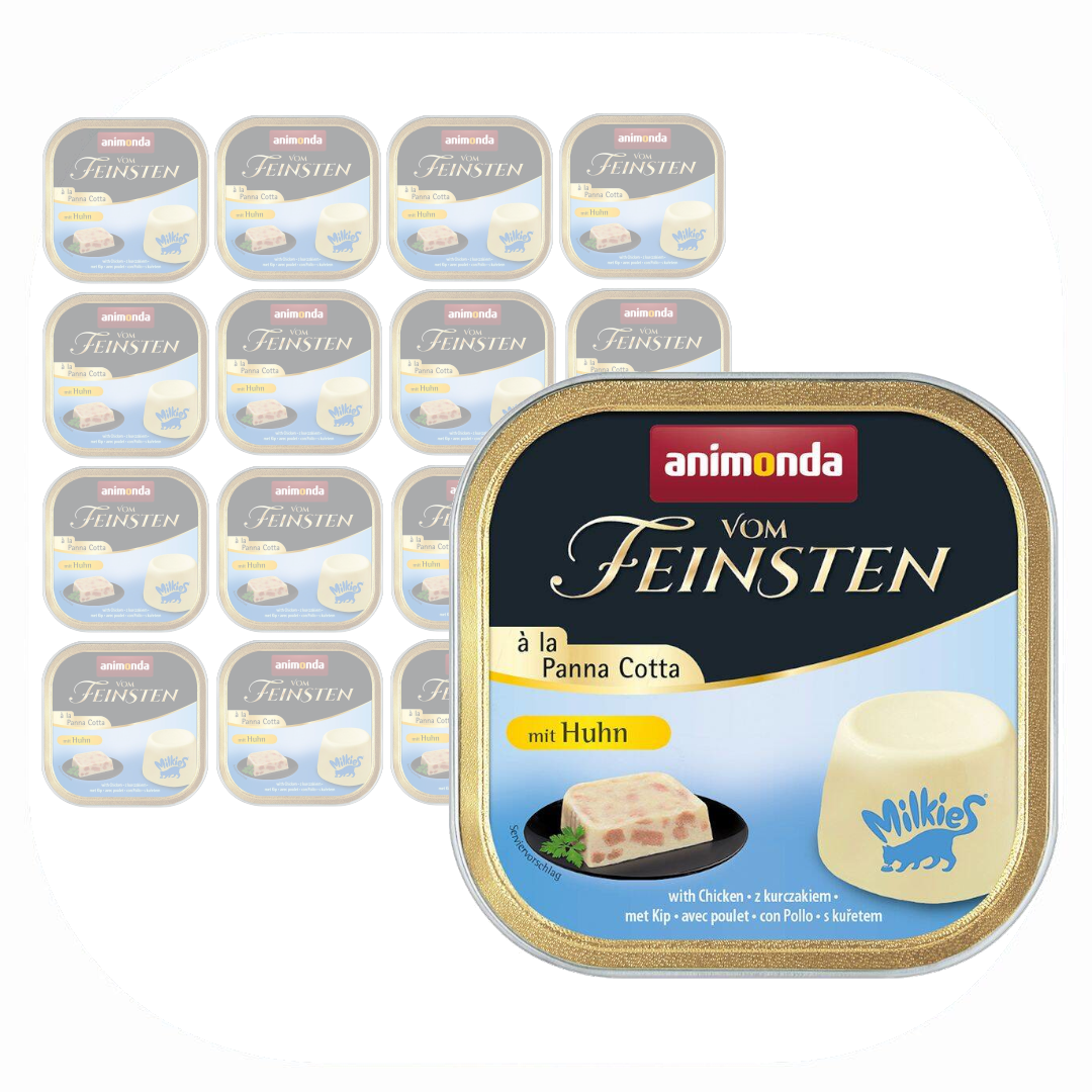 Animonda Vom Feinsten a la Panna Cotta 100g Mokra Karma Dla Kota z Kurczakiem