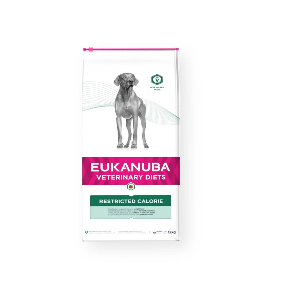 Eukanuba Veterinary Diets Restricted Calorie  Sucha Karma Obniżona Kaloryczność 12kg