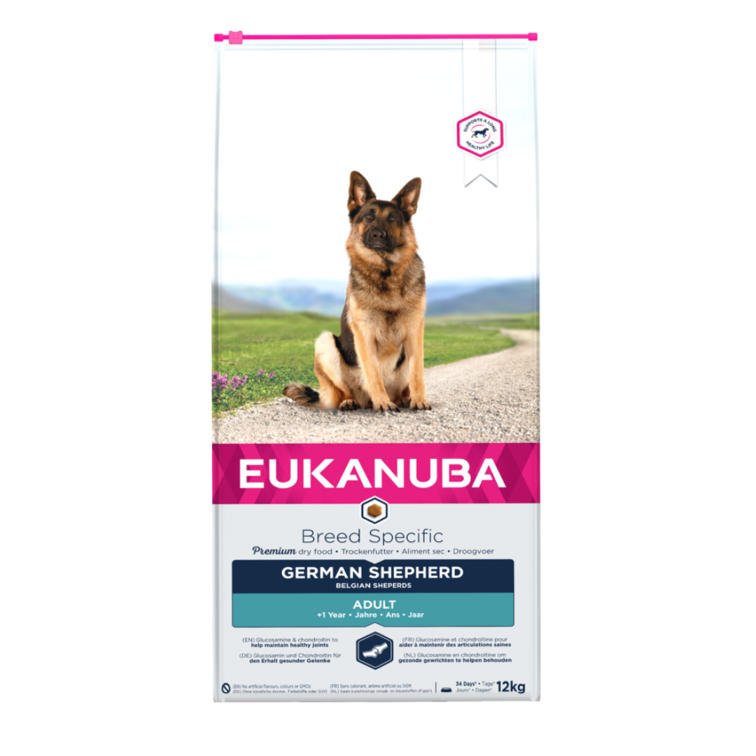 Sucha karma dla dorosłego Owczarka niemieckiego EUKANUBA 12kg