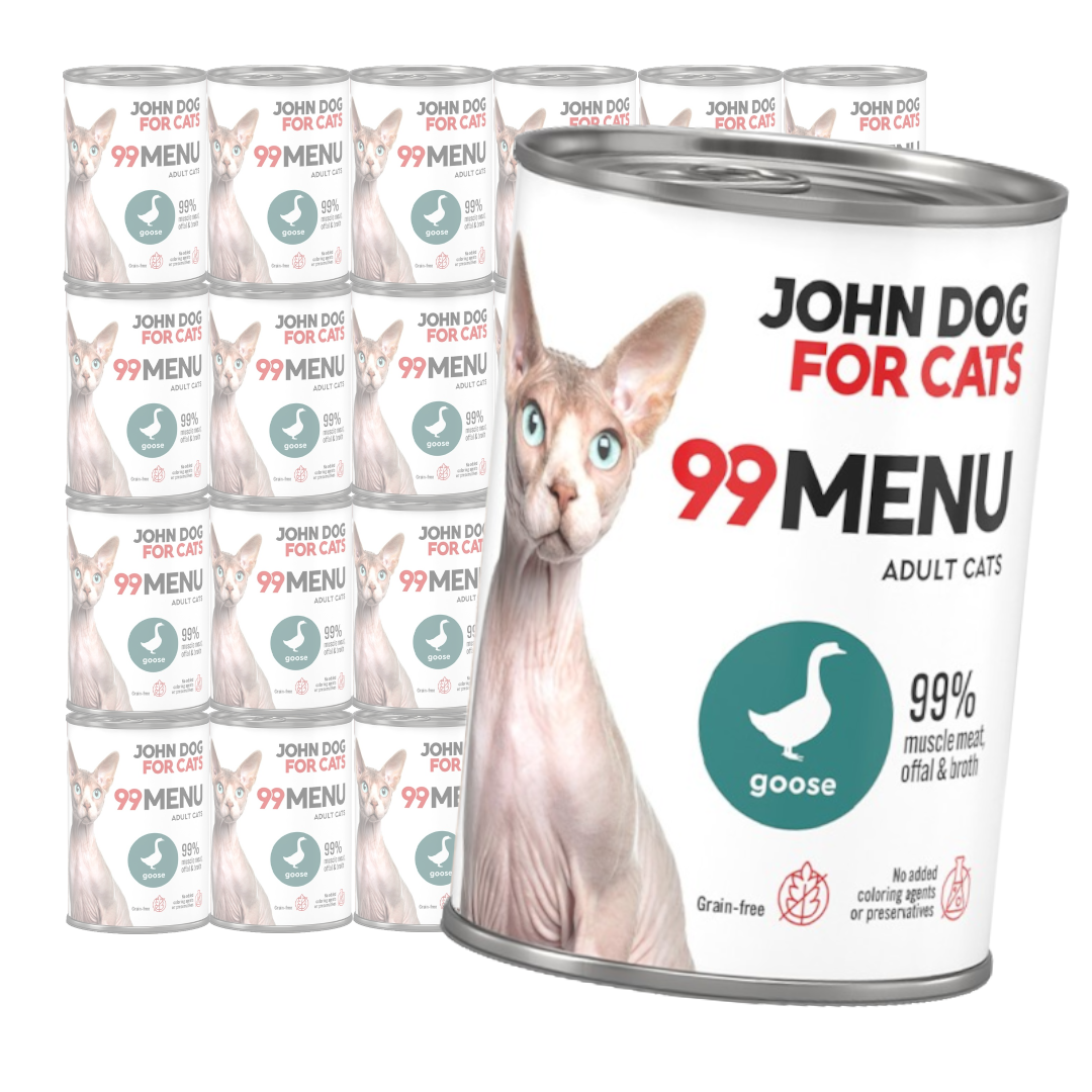 John Dog for Cats 99 Menu Mokra Karma Dla Kota