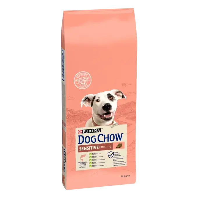 Purina Dog Chow Sensitive Adult Sucha Karma Dla Psa z Łososiem