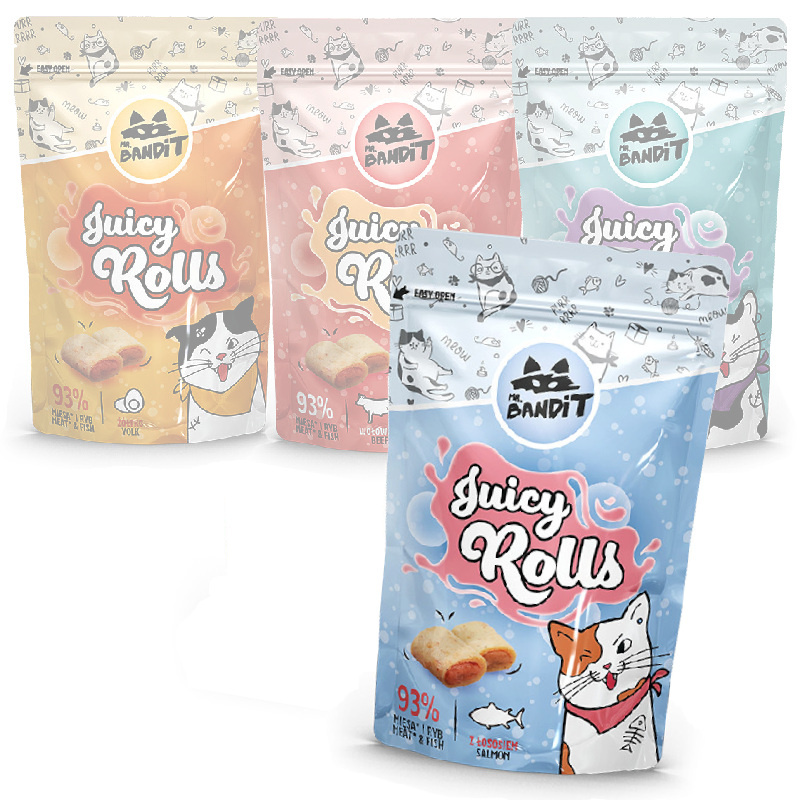 Mr. Bandit Juicy Rolls Przysmak Dla Kota Wilgotne Krokieciki