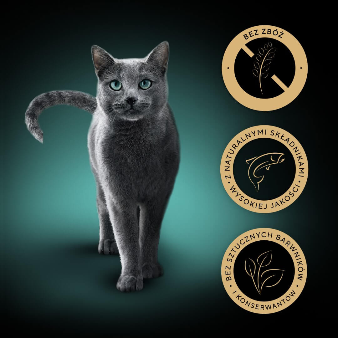 Sheba Nature's Collection Mokra Karma Dla Kotów Rybne Smaki W Sosie Ryba Oceaniczna Tuńczyk Łosoś Dorsz
