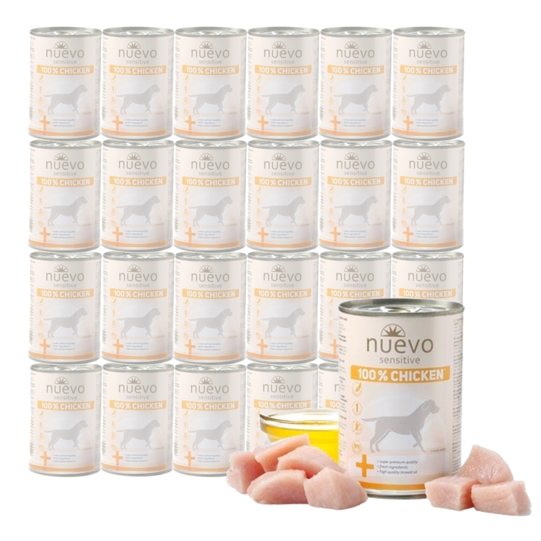 Nuevo Sensitive Monoproteinowa Mokra Karma Dla Psa 400g z Kurczakiem