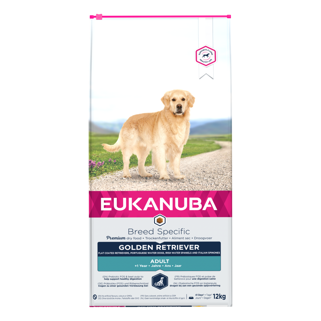 Sucha karma dla dorosłego Golden Retriver EUKANUBA 12kg