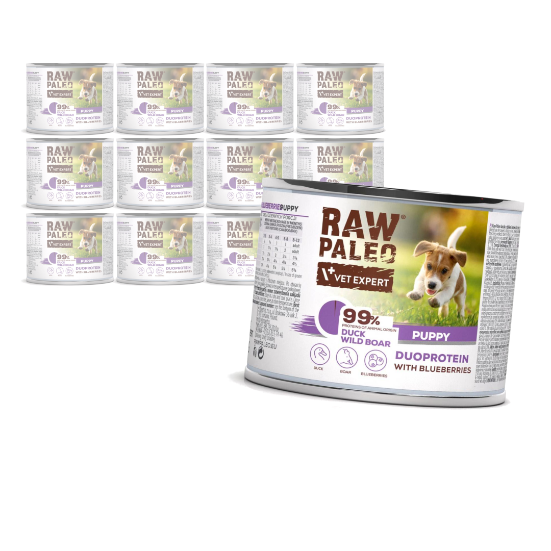 Raw Paleo Duoprotein Mokra Karma Dla Psa