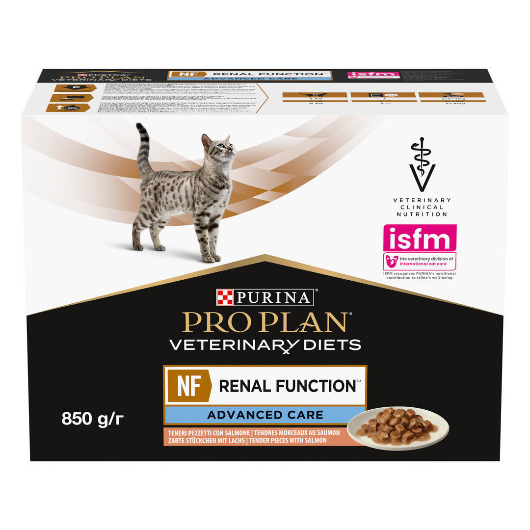 Purina Pro Plan Veterinary Diets NF Renal Function Mokra Karma Dla Kota Z Łososiem