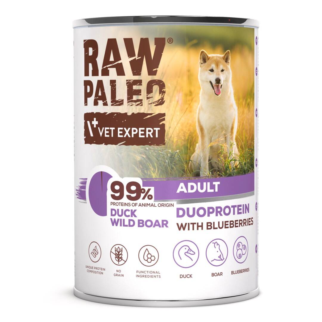 Raw Paleo Duoprotein Mokra Karma Dla Psa