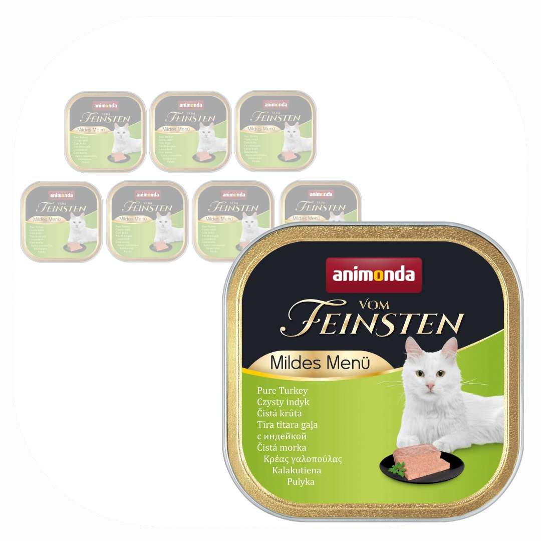 Animonda Vom Feinsten Mild Menue 100g Mokra Karma dla Kota z Indykiem