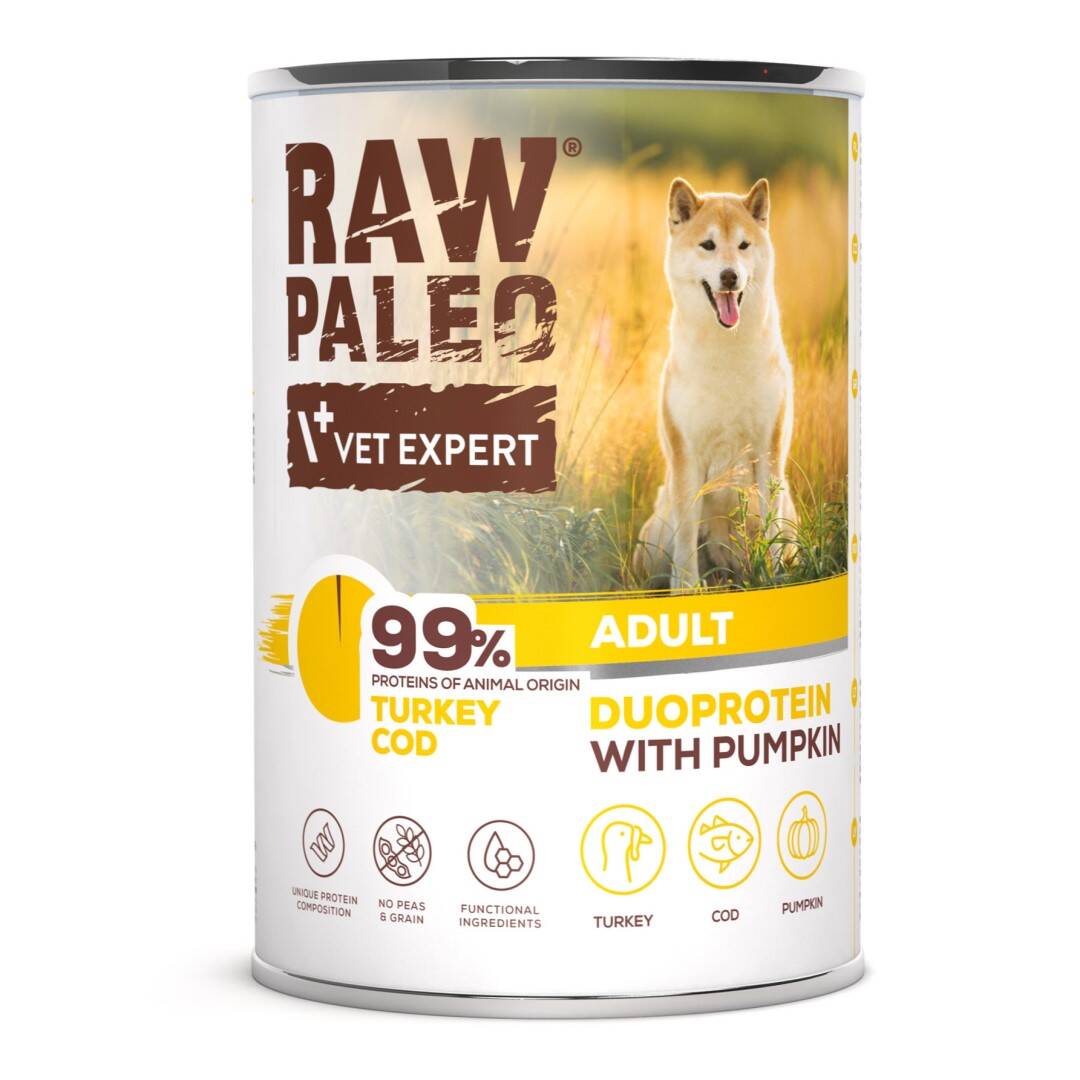 Raw Paleo Duoprotein Mokra Karma Dla Psa