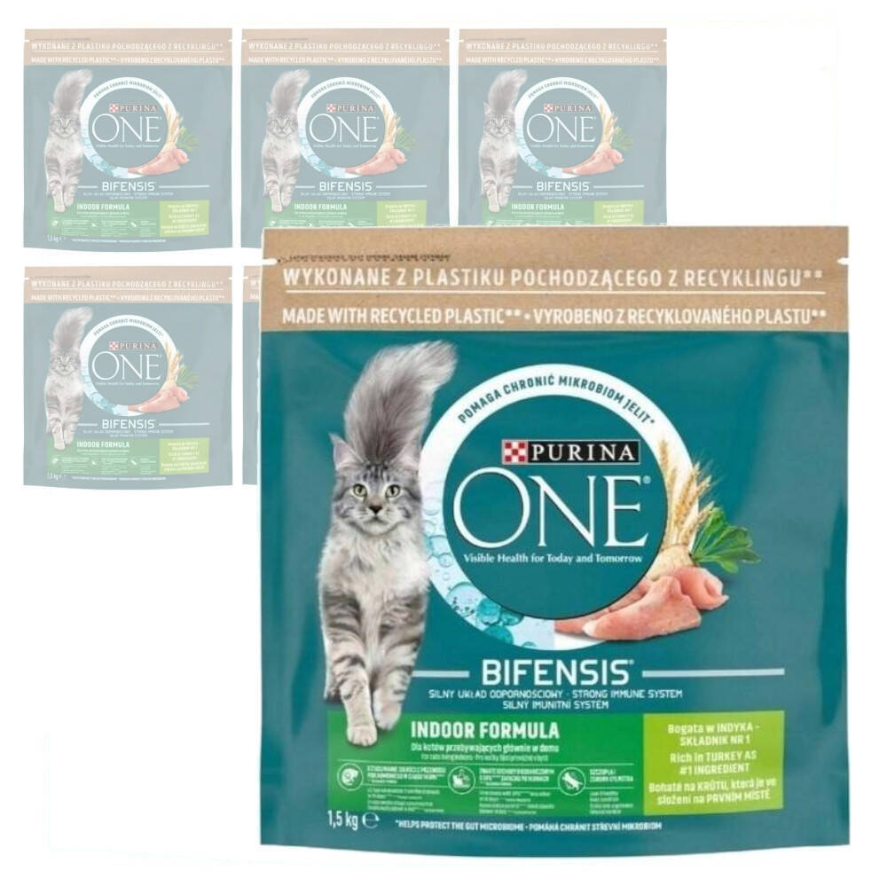 Purina One Bifensis Indoor Formula Sucha Karma Dla Kota Niewychodzącego