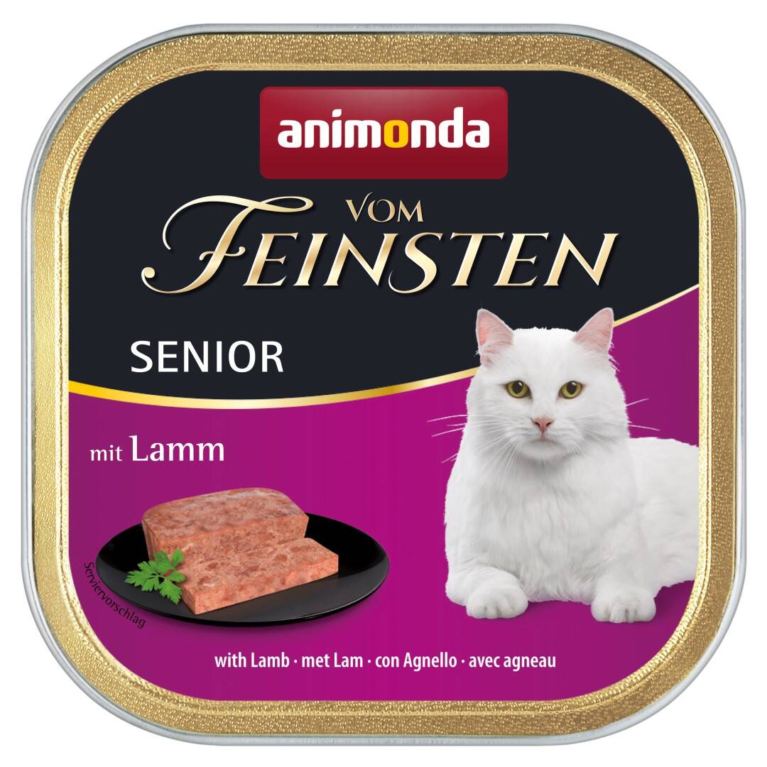 Animonda Vom Feinsten Senior 100g Mokra Karma dla Kota z Jagnięciną