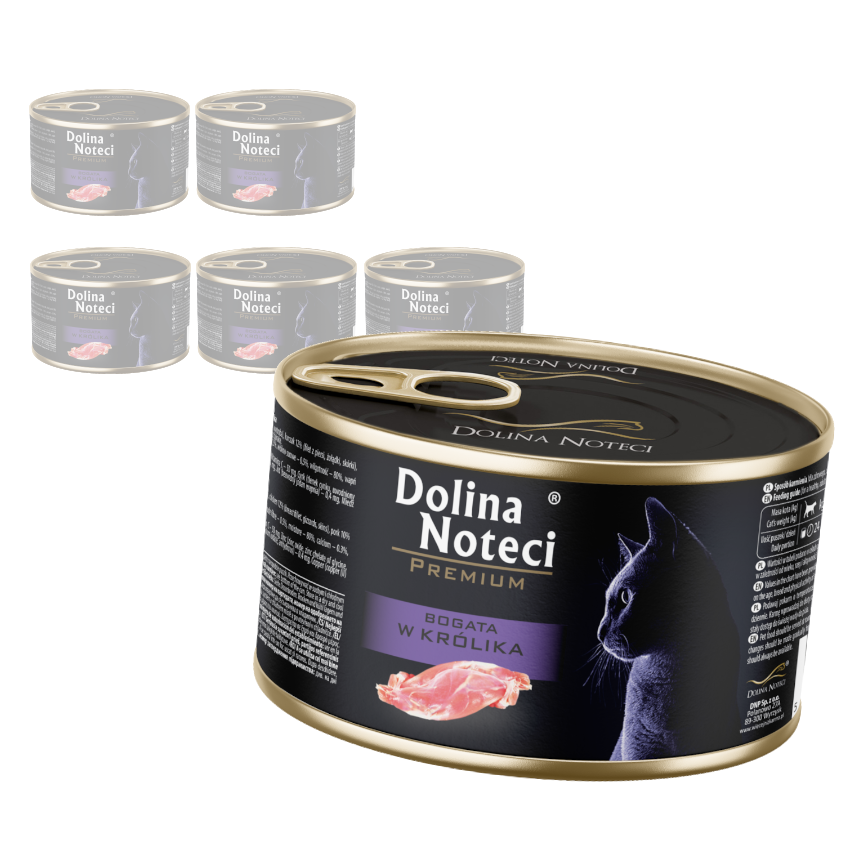 Dolina Noteci Premium Mokra Karma Dla Kota 400g Bogata W Królika