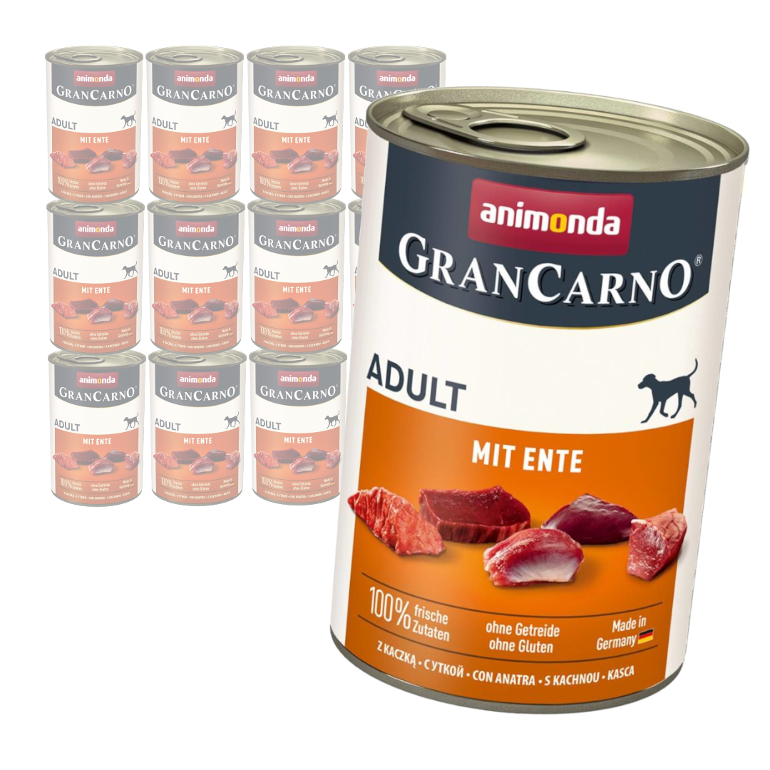 Animonda GranCarno Adult 400g Mokra Karma Dla Psa z Kaczką