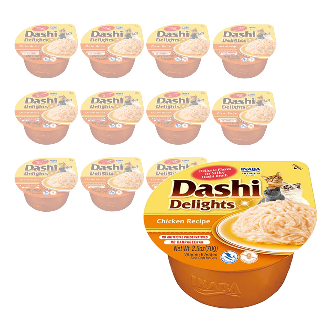 Inaba Cat Dashi Delights 70g Uzupełniająca Karma Dla Kota Bulion z Kurczakiem