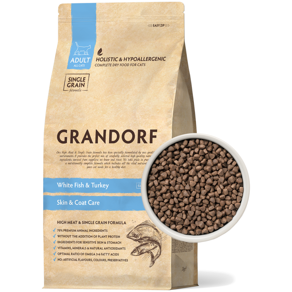 Grandorf White Fish & Turkey Skin Care Indoor