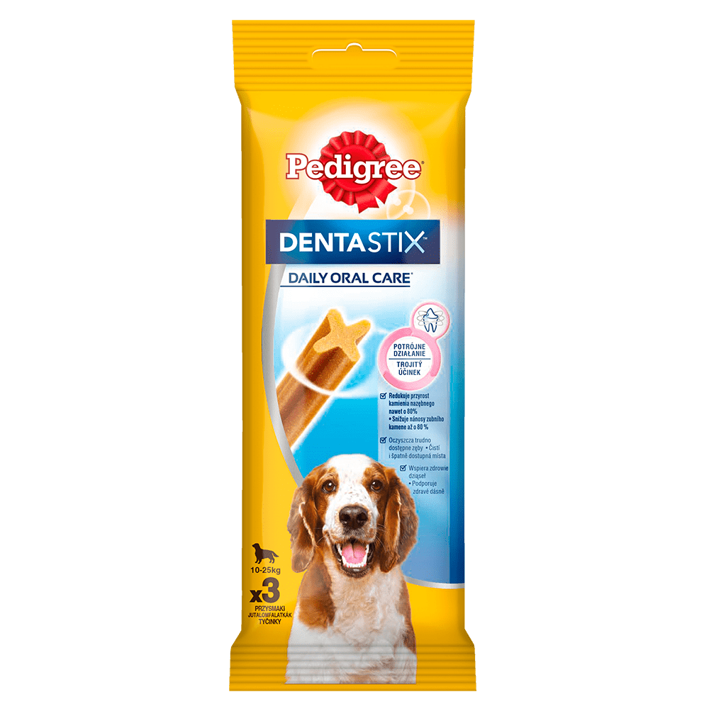 Pedigree DentaStix Przysmak Dentystyczny Dla Psów Średnich Ras