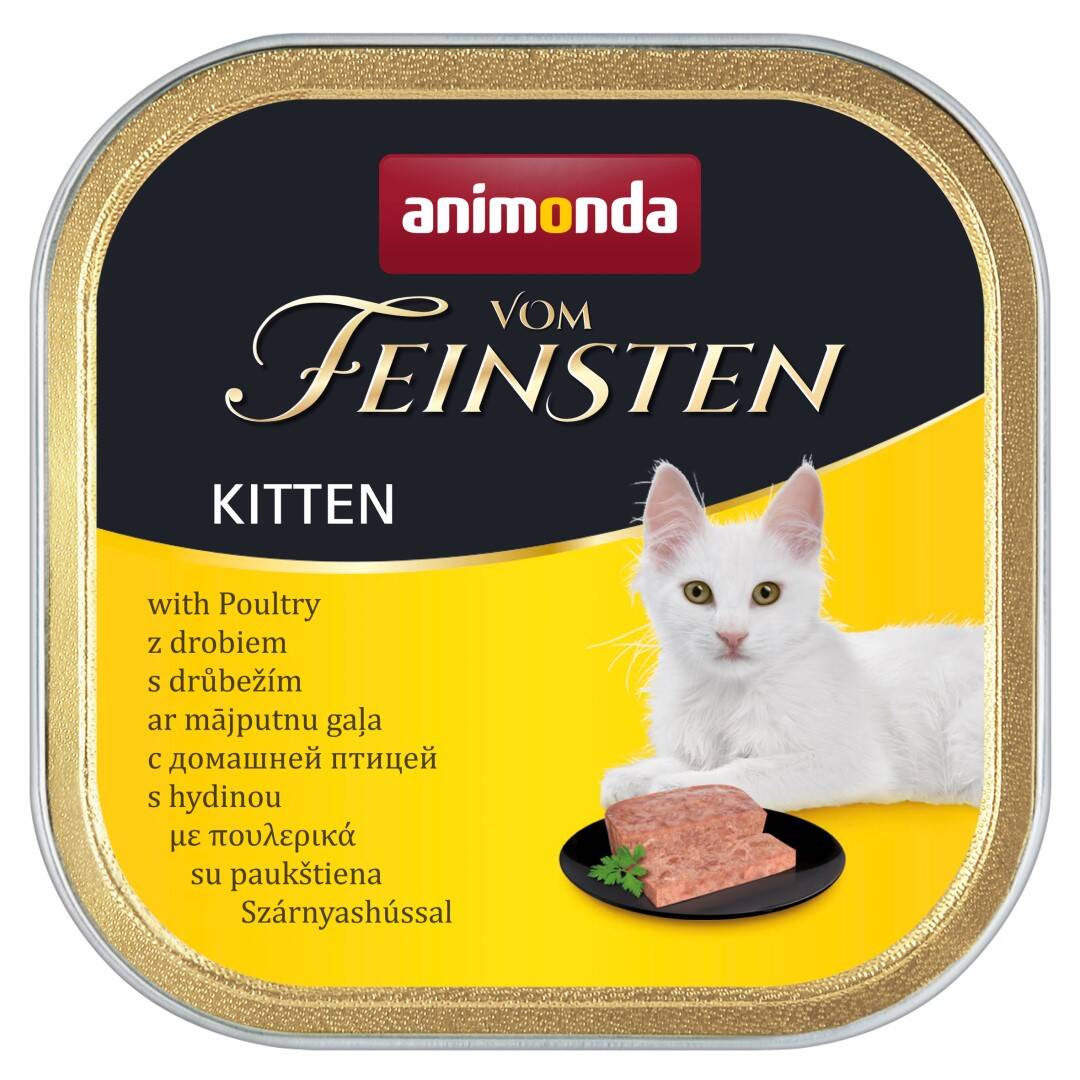 Animonda Vom Feinsten Kitten 100g Mokra Karma dla Kociąt  z Drobiem