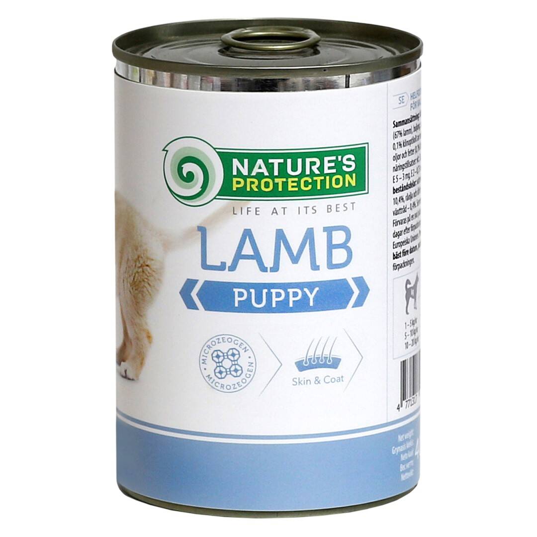 Nature's Protection Puppy Lamb 400g Mokra Karma Dla Szczeniąt z Jagnięciną