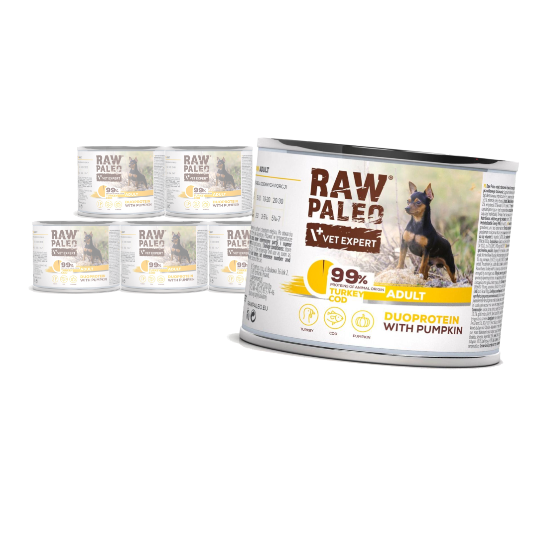 Raw Paleo Duoprotein Mokra Karma Dla Psa