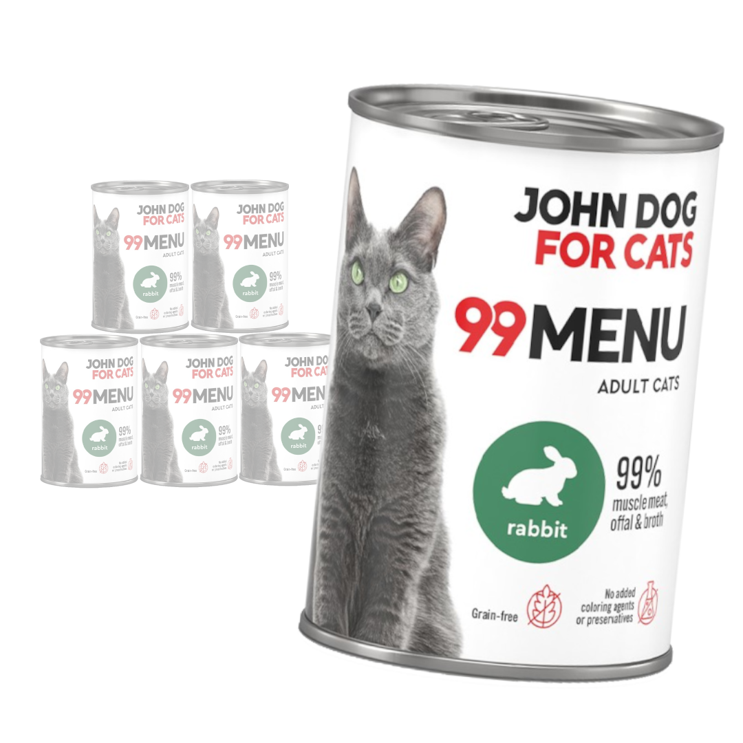 John Dog for Cats 99 Menu Mokra Karma Dla Kota