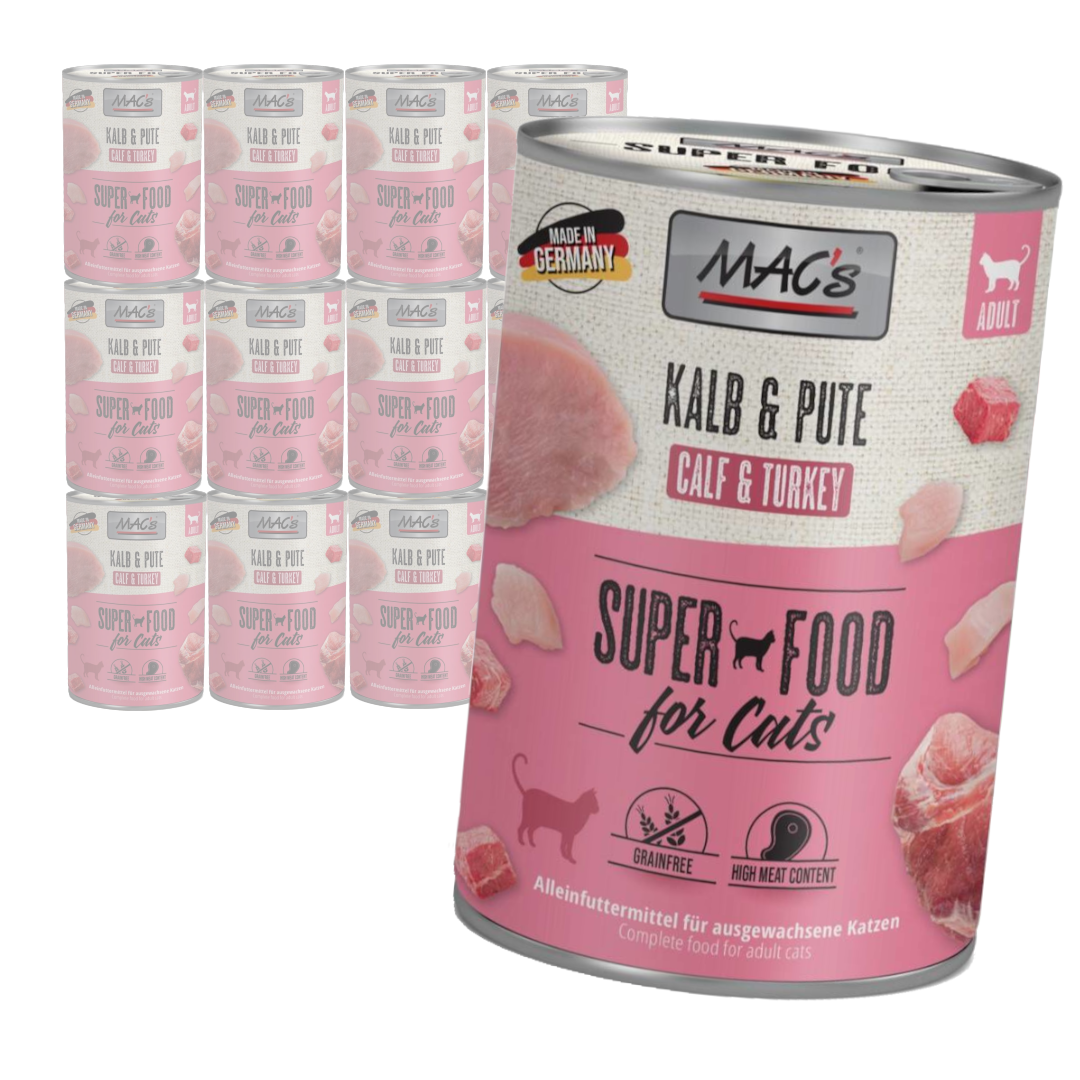 MAC's Cat Mokra Karma Dla Kota Cielęcina Indyk 400g