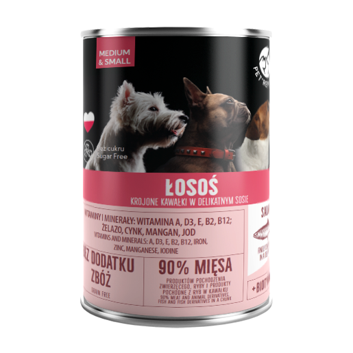 Mokra Karma Dla Psa PetRepublic Mix Smaków Kawałki W Sosie