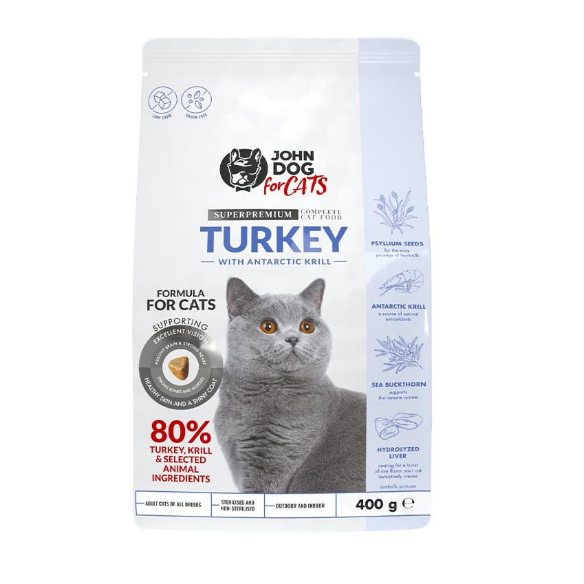 John Dog for Cats Bezzbożowa Sucha Karma