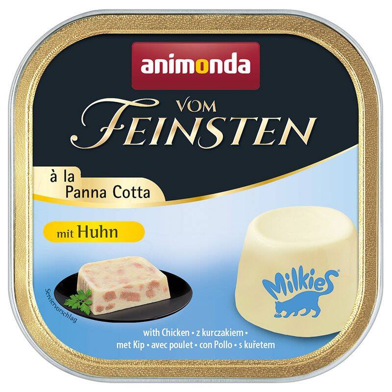 Animonda Vom Feinsten a la Panna Cotta 100g Mokra Karma Dla Kota z Kurczakiem