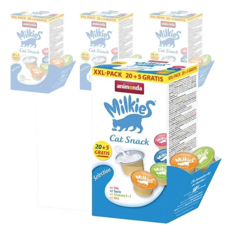 Animonda Milkies Selection Mix 25x15g Mleczny Przysmak dla Kota 20+5 Gratis