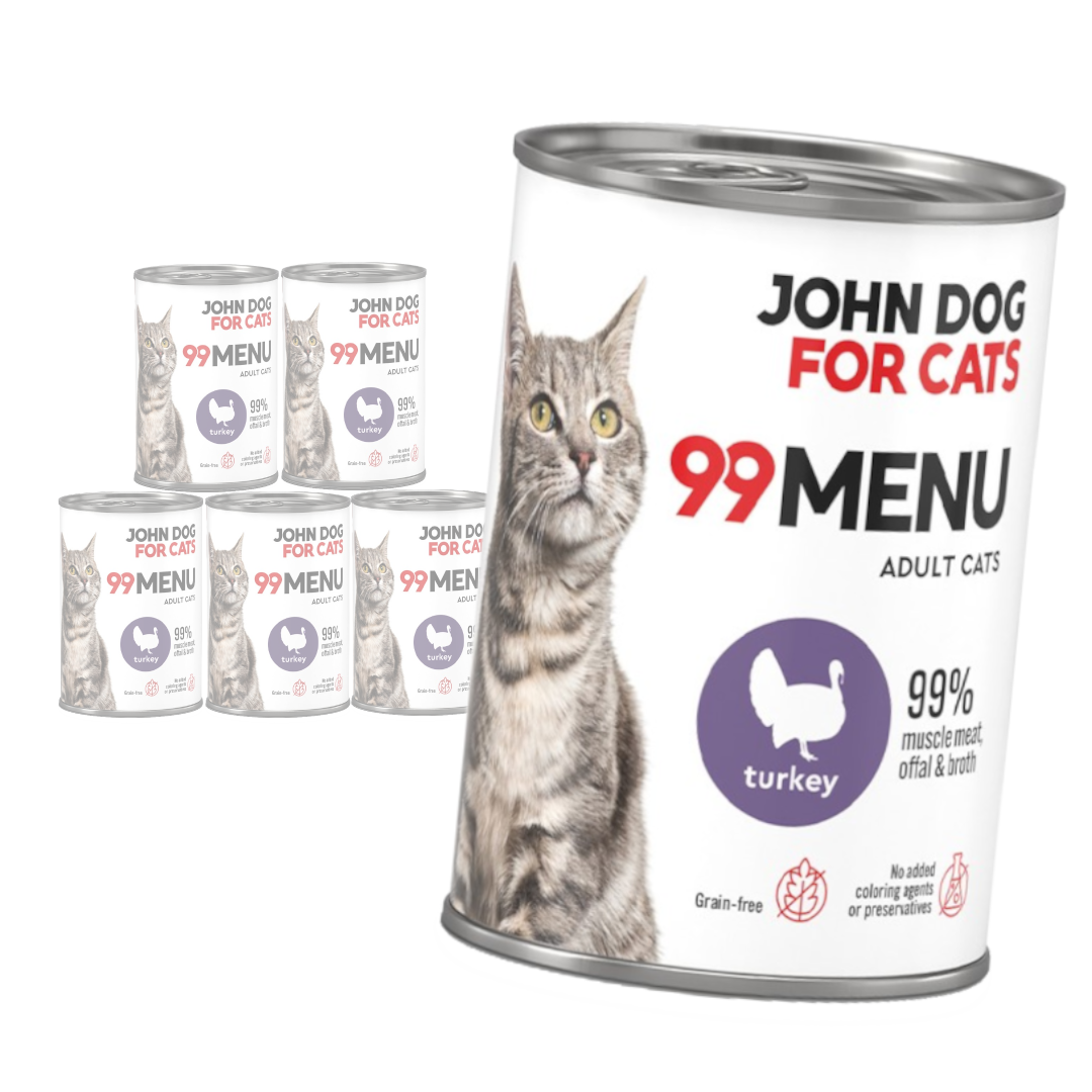 John Dog for Cats 99 Menu Mokra Karma Dla Kota