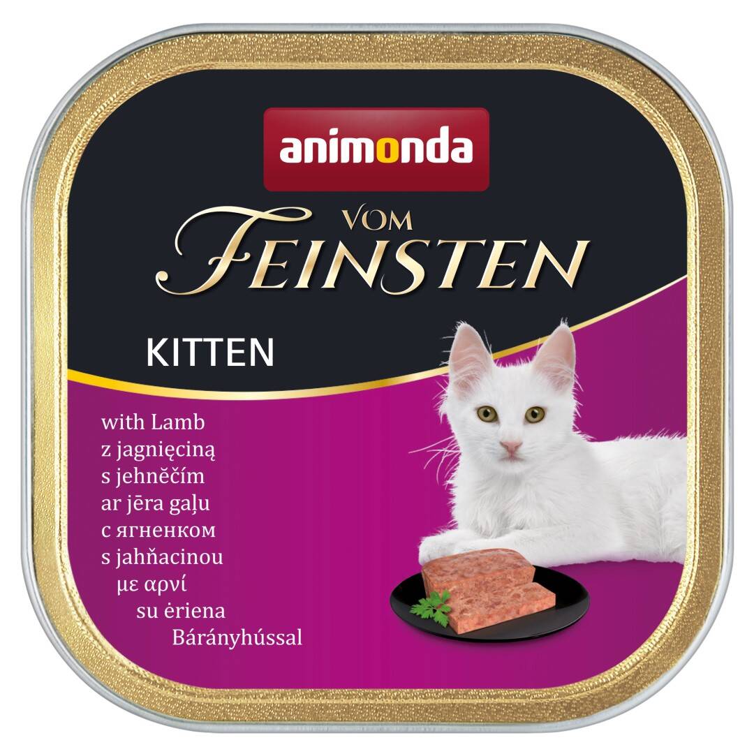 Animonda Vom Feinsten Kitten 100g Mokra Karma dla Kociąt z Jagnięciną