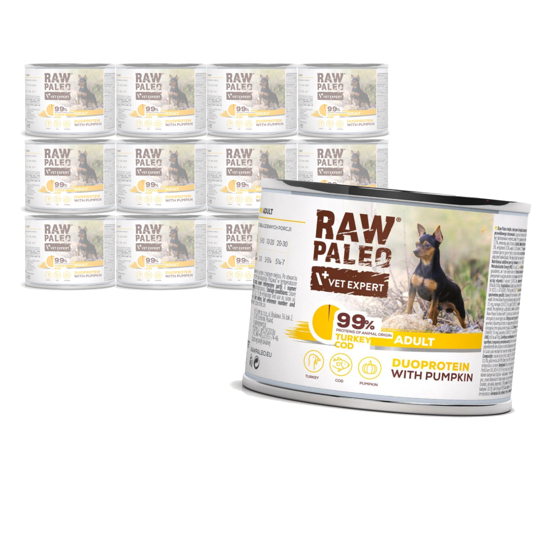 Raw Paleo Duoprotein Mokra Karma Dla Psa