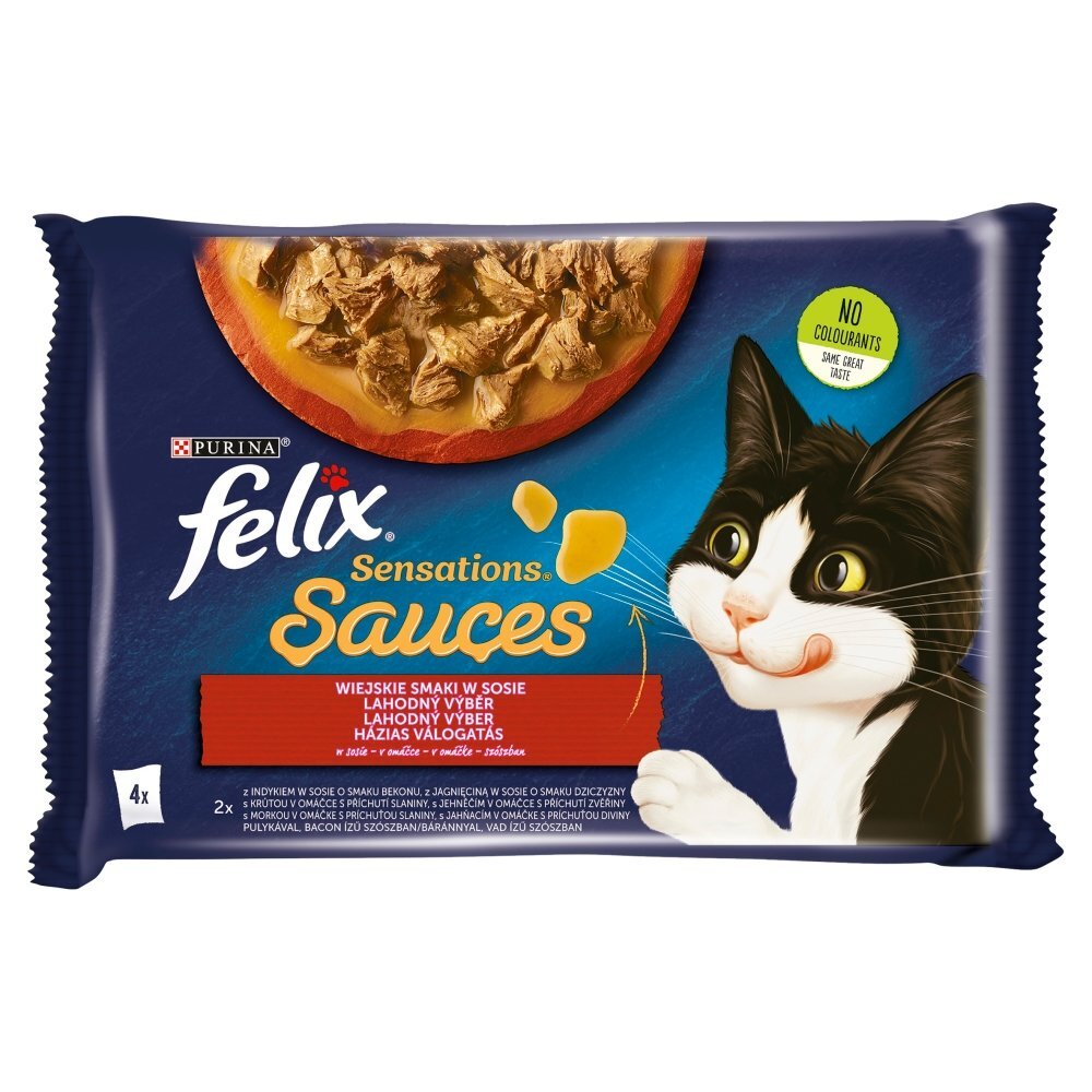 Felix Fantastic Karma Dla Kotów Wiejskie Smaki W Sosie