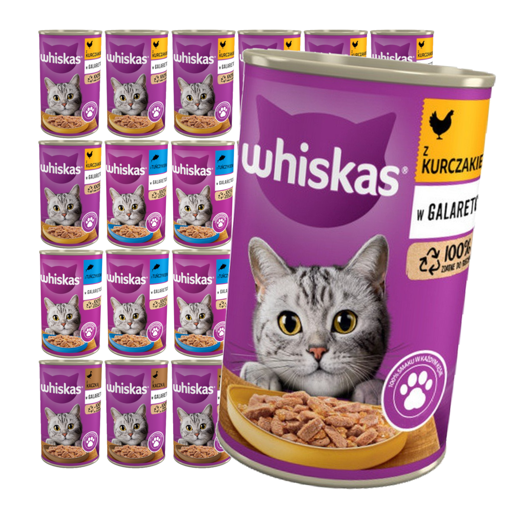 Whiskas Mix Smaków w galaretce